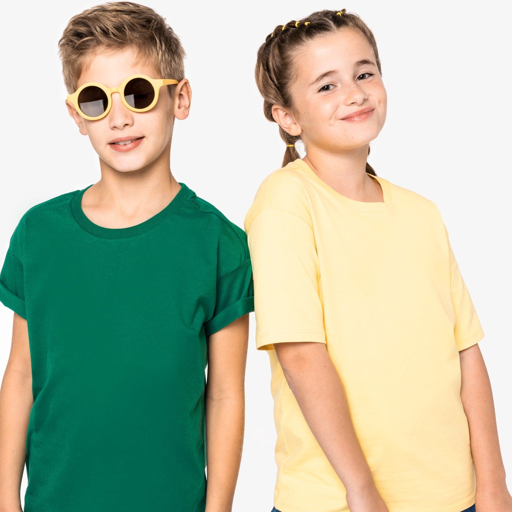 T-shirt écoresponsable oversize enfant - alēlu